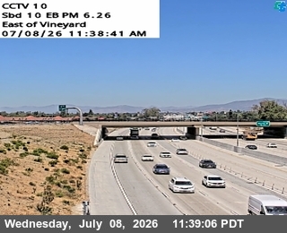 Snapshot from I-10 : (10) East of Vineyard