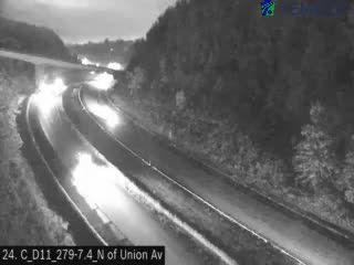 Snapshot from I-279 @ MM 7.4 (Union Ave) Northbound