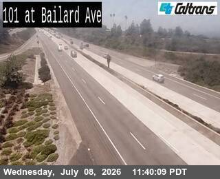 Snapshot from US-101 : Bailard Avenue