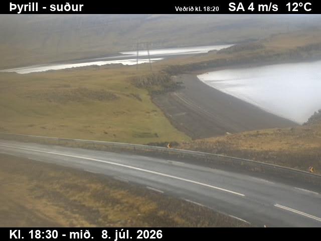 Snapshot from Þyrill — Þyrill til suðurs