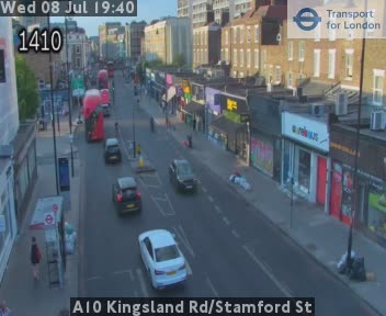 Snapshot from A10 Kingsland Rd/Stamford St