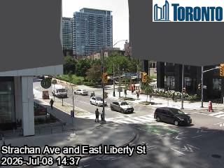 Snapshot from STRACHAN AVE / EAST LIBERTY ST / ORDNANCE ST