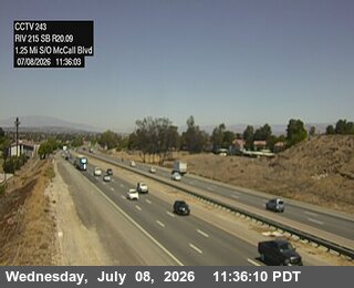 Snapshot from I-215 : (243) 1.25 Miles South of McCall Boulevard
