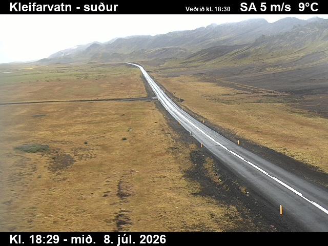 Snapshot from Kleifarvatn — Kleifarvatn séð til suðurs