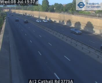 Snapshot from A12 Cathall Rd 3775A