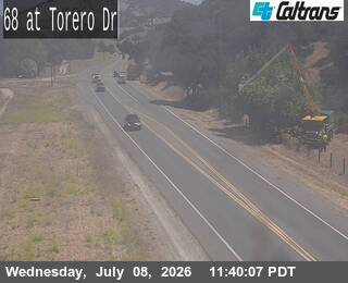 Snapshot from SR-68 : Torero Drive