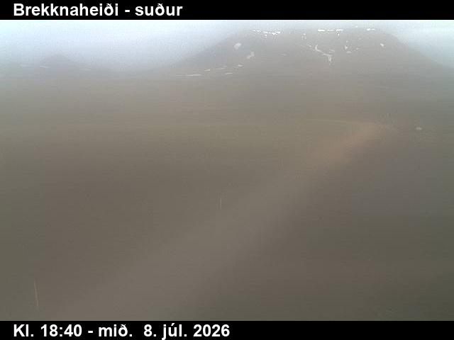 Snapshot from Brekknaheiði — Brekknaheiði til suðurs