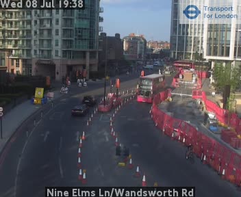 Snapshot from Nine Elms Ln/Wandsworth Rd
