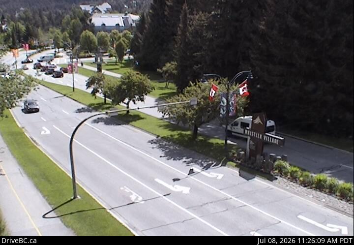 Snapshot from Whistler Village Gate - E