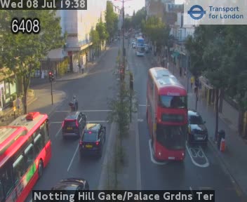 Snapshot from Notting Hill Gate/Palace Grdns Ter