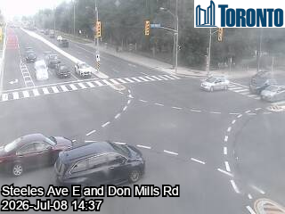 Snapshot from DON MILLS RD / STEELES AVE E