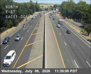 Snapshot from Hwy 51 at E St