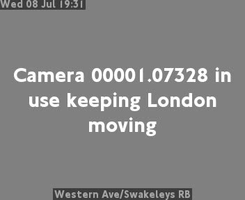 Snapshot from Western Ave/Swakeleys RB