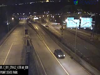 Snapshot from I-279 @ MM 0.2 (I-376 Interchange) Northbound