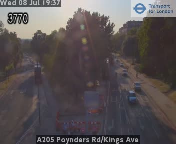 Snapshot from A205 Poynders Rd/Kings Ave