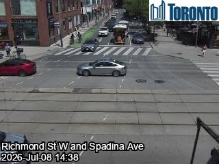 Snapshot from SPADINA AVE / RICHMOND ST W
