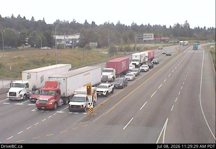 Snapshot from Hwy 17 at 104 Avenue eastbound