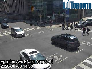 Snapshot from EGLINTON AVE / YONGE ST
