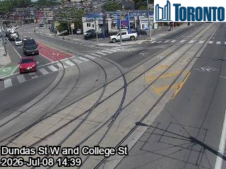Snapshot from DUNDAS ST W / COLLEGE ST / ST HELEN'S AVE