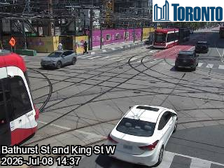 Snapshot from KING ST W / BATHURST ST