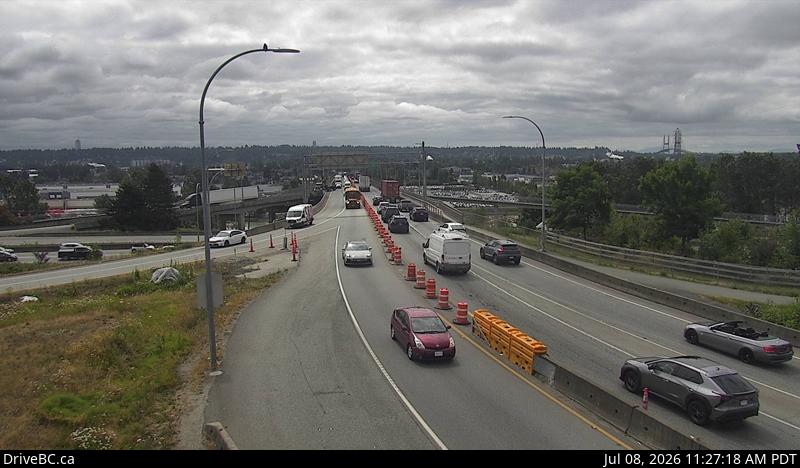 Snapshot from Hwy 91A at Queensborough Bridge - S