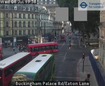 Snapshot from Buckingham Palace Rd/Eaton Lane