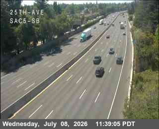 Snapshot from Hwy 5 at 25th