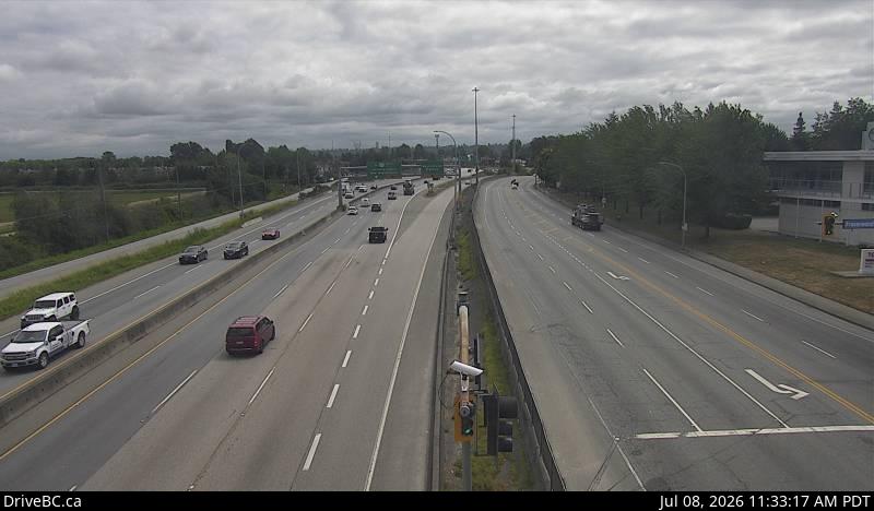 Snapshot from Hwy 91 at Fraserwood Way - E