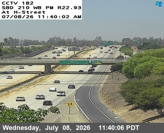 Snapshot from I-210 : (182) At H Street