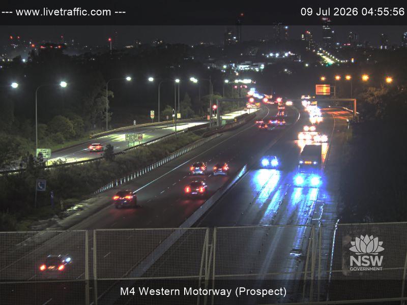 Snapshot from M4 Western Motorway (Prospect)