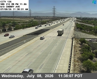 Snapshot from I-210 : (126) Cherry Avenue