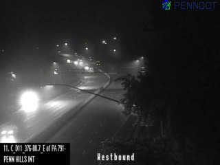 Snapshot from I-376 @ Exit 81 (PA 791 North Penn Hills) Eastbound