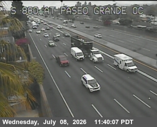 Snapshot from TV711 -- I-880 : Paseo Grande Overcross