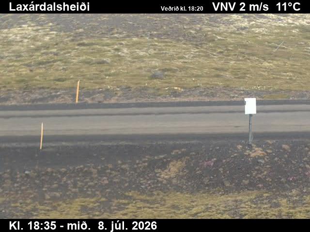 Snapshot from Laxárdalsheiði — Laxárdalsheiði niður á veg