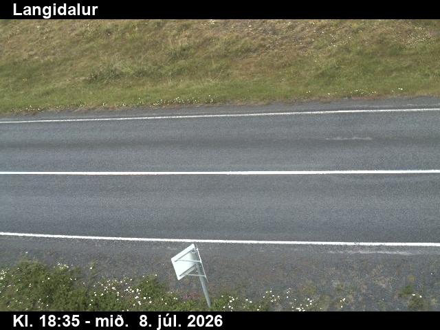 Snapshot from Langidalur — Langidalur niður á veg