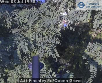 Snapshot from A41 Finchley Rd/Queen Grove
