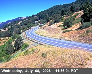 Snapshot from SR-299 : Berry Summit Vista Point - Looking West (C040)