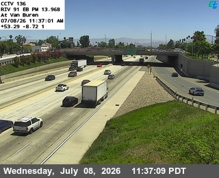 Snapshot from SR-91 : (136) At Van Buren