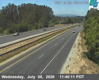 Snapshot from SR-1 : South of Mar Monte Ave