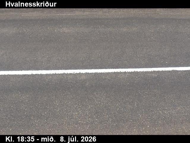 Snapshot from Hvalnesskriður — Hvalnesskriður niður á veg
