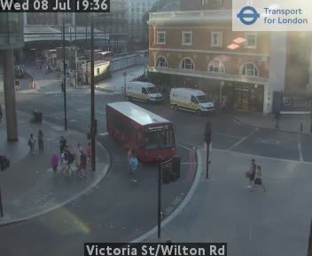 Snapshot from Victoria St/Wilton Rd