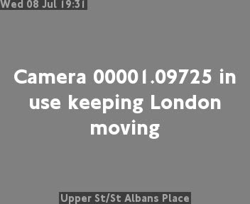 Snapshot from Upper St/St Albans Place