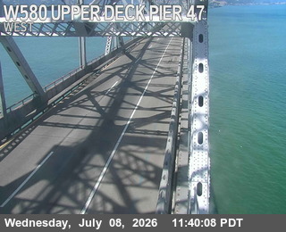 Snapshot from TVR04 -- I-580 : Upper Deck Pier 47