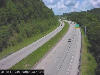 Snapshot from 28N @ Butler Road Northbound