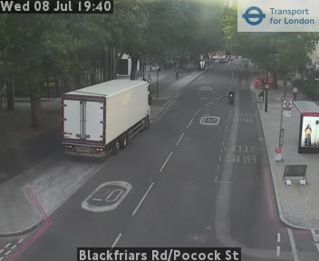 Snapshot from Blackfriars Rd/Pocock St