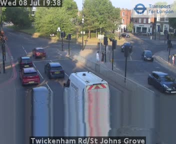 Snapshot from Twickenham Rd/St Johns Grove