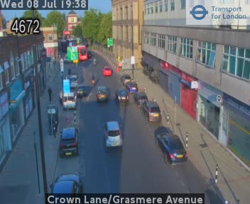 Snapshot from Crown Lane/Grasmere Avenue