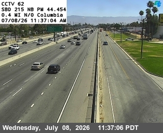 Snapshot from I-215 : (62) 0.4 Miles N of Columbia