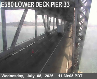 Snapshot from TVR28 -- I-580 : Lower Deck Pier 33