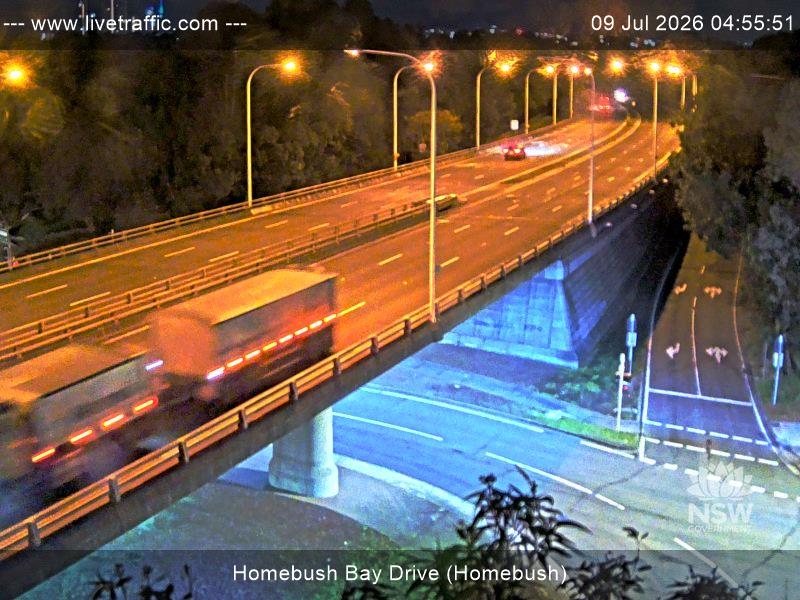 Snapshot from Homebush Bay Drive (Homebush)